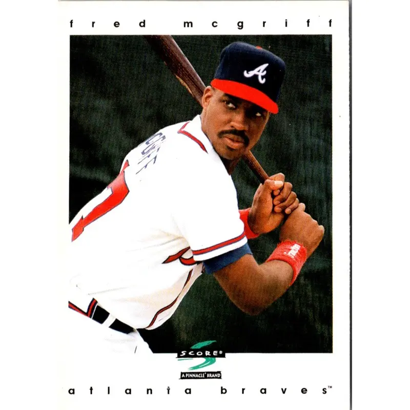 1997 Score Fred McGriff #172