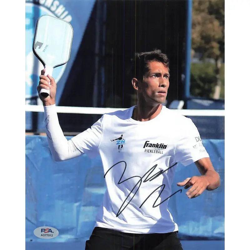 Zane Navratil signed 8x10 photo PSA/DNA Autographed Pickleball
