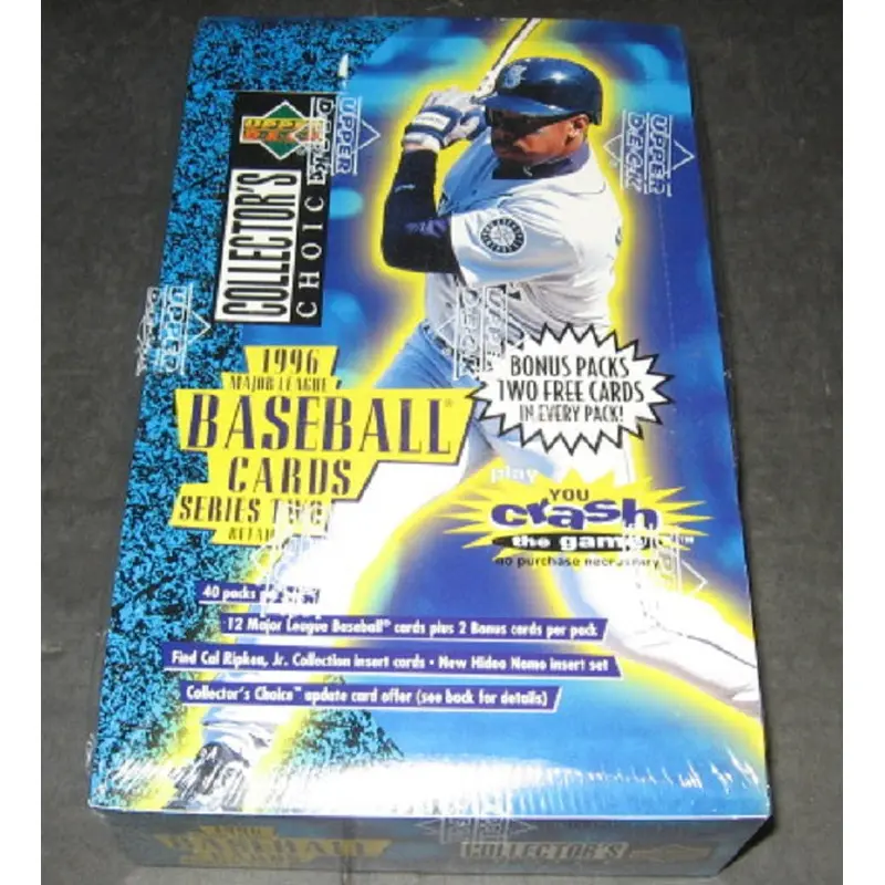 1996 Upper Deck Collector's Choice Baseball Series 2 Box (Retail) (40/12)