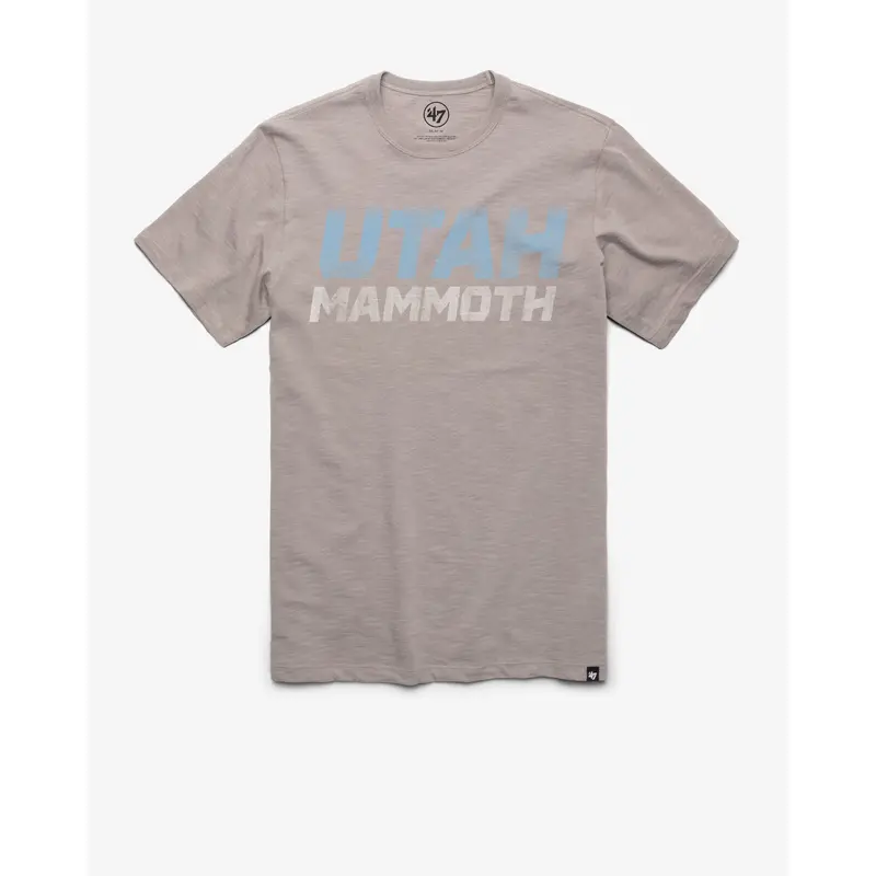 UTAH MAMMOTH GRIT WORDMARK '47 SCRUM TEE