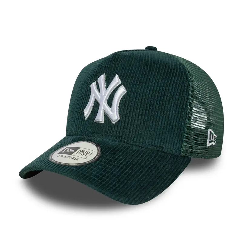 New Era - New York Yankees - CORD - Trucker Cap - Dark Green