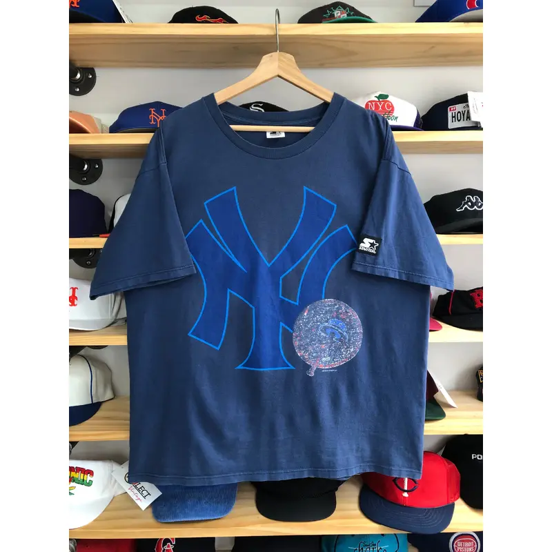 Vintage Starter New York Yankees Big Logo Tee Size L/XL