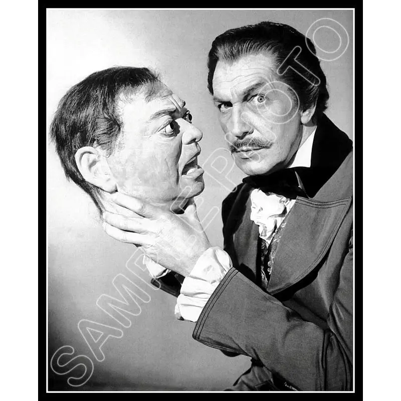 1962 Vincent Price 8X10 Photo - Tales of Terror Peter Lorre Head - 3261