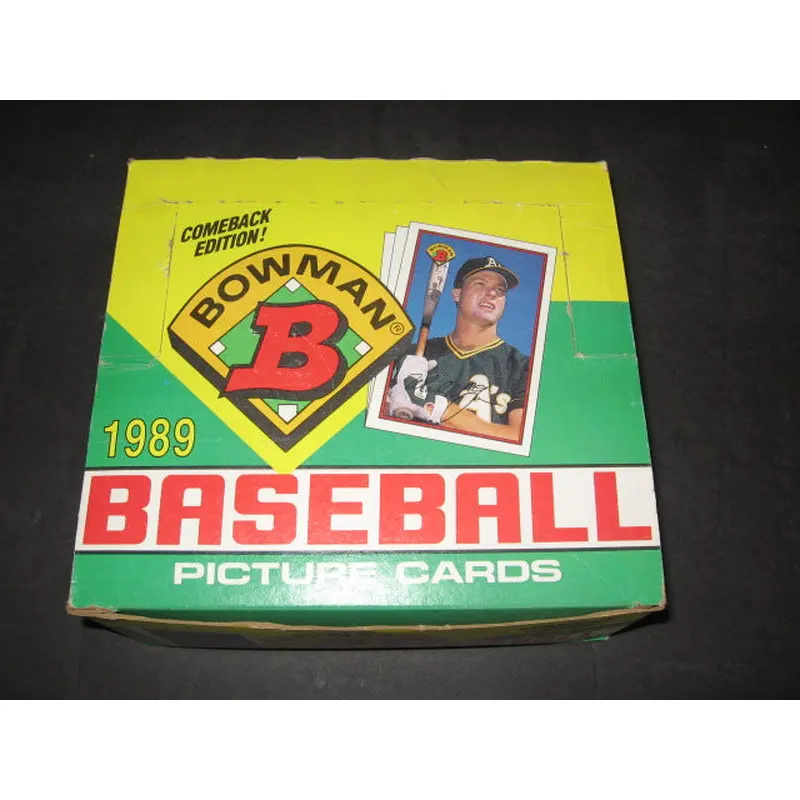 1989 Bowman Baseball Jumbo Box