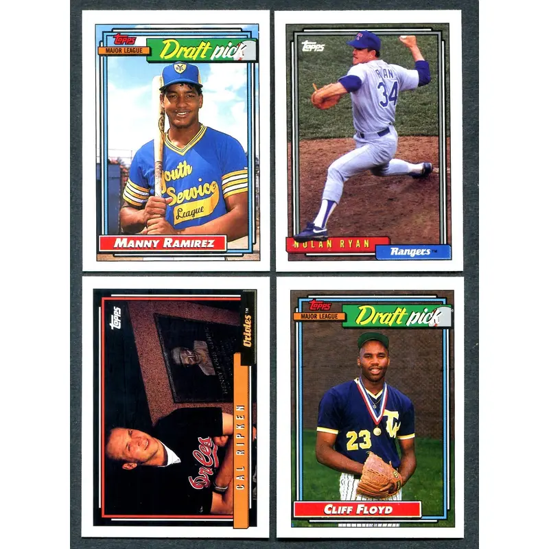1992 Topps Baseball Complete Set (792) NM NM/MT (24-556)