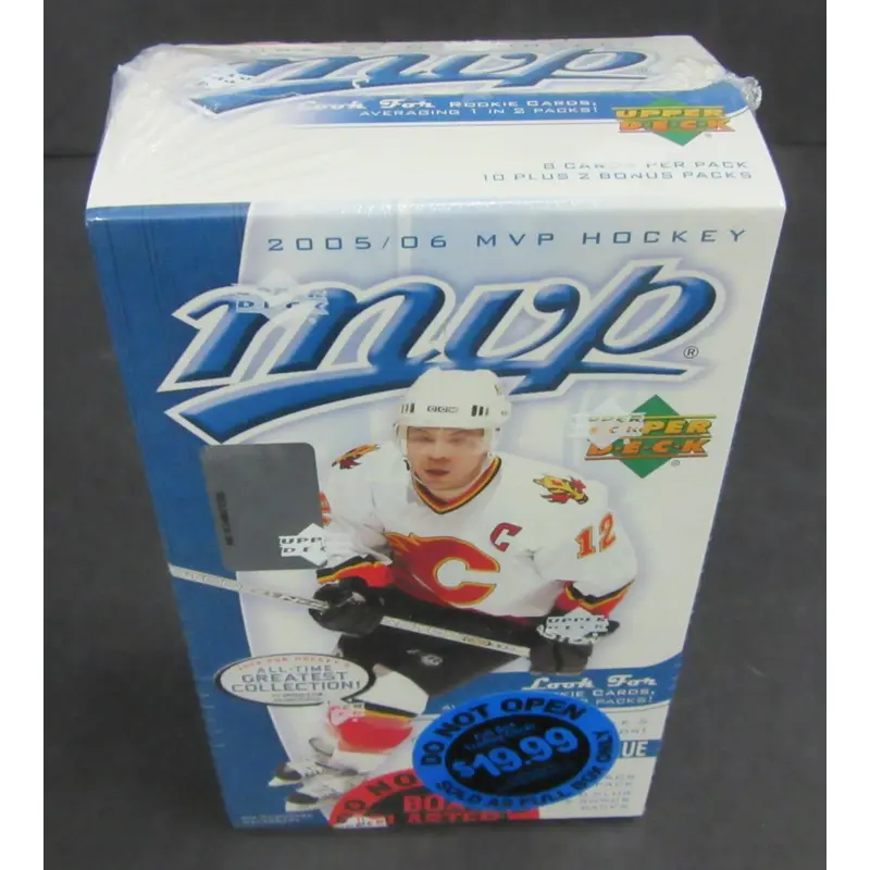 2005/06 Upper Deck MVP Hockey Blaster Box (12/8)