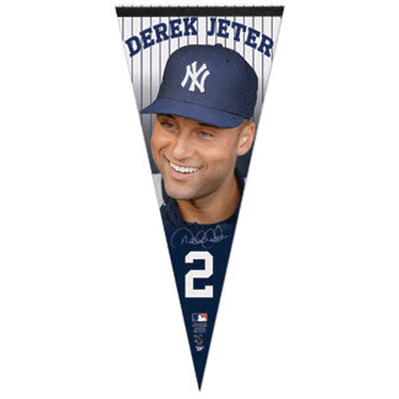Derek Jeter "Signature" Oversized Premium Felt Pennant