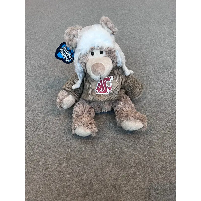 Gray Bear With WSU Shirt
