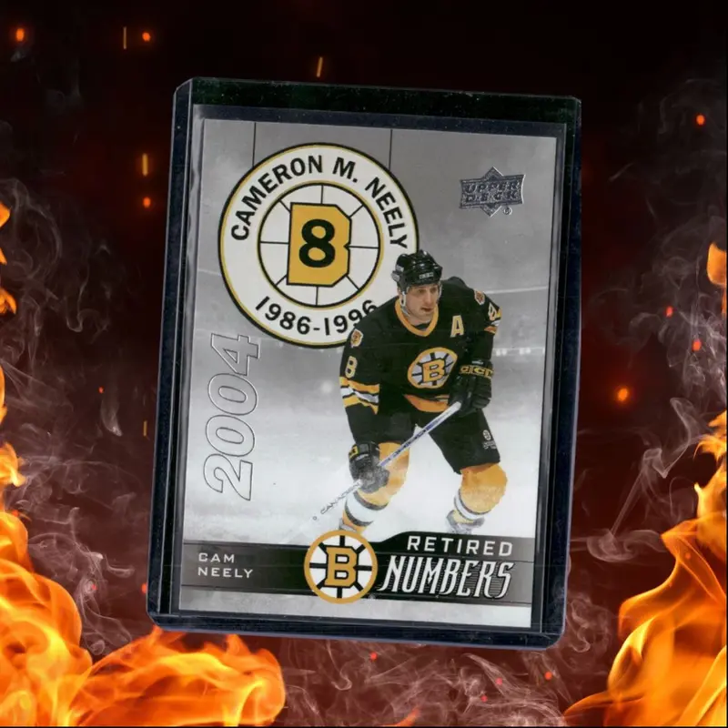 2023-24 Upper Deck Boston Bruins Centennial Cam Neely Retired Numbers SP (B)