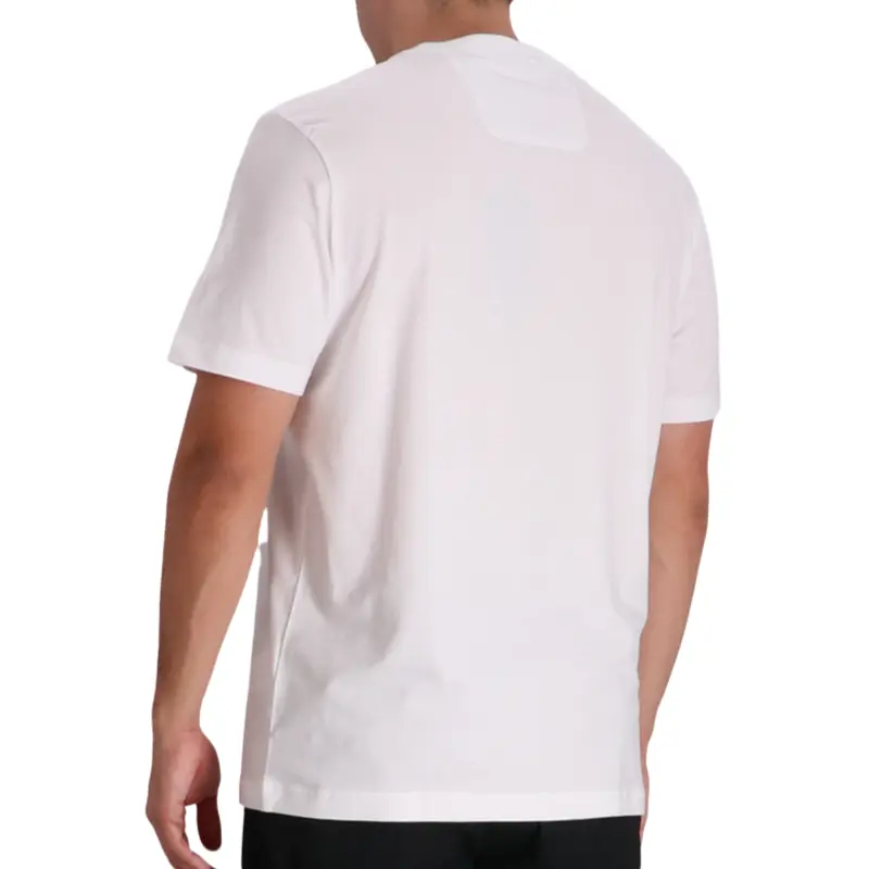 HUGO BOSS WHITE T-SHIRT MEN TEE GLAMPING 50538923100