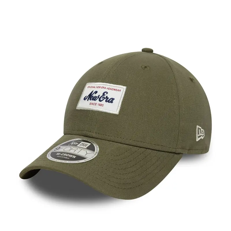 New Era Patch Green 9FORTY M-Crown Adjustable Cap