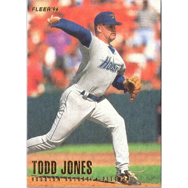 1996 Fleer Todd Jones #412