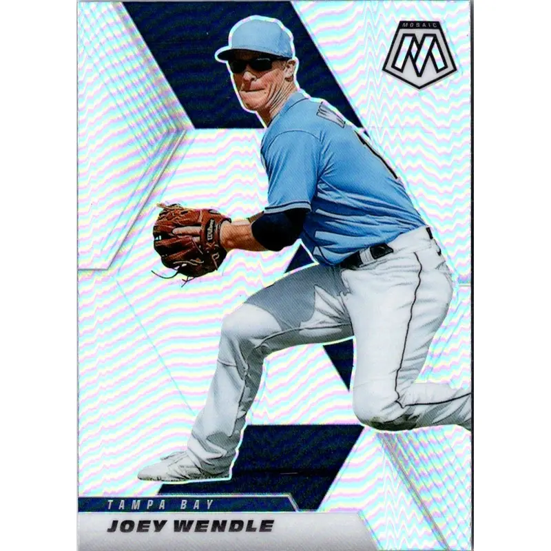 2021 Panini Mosaic Blue Joey Wendle #81