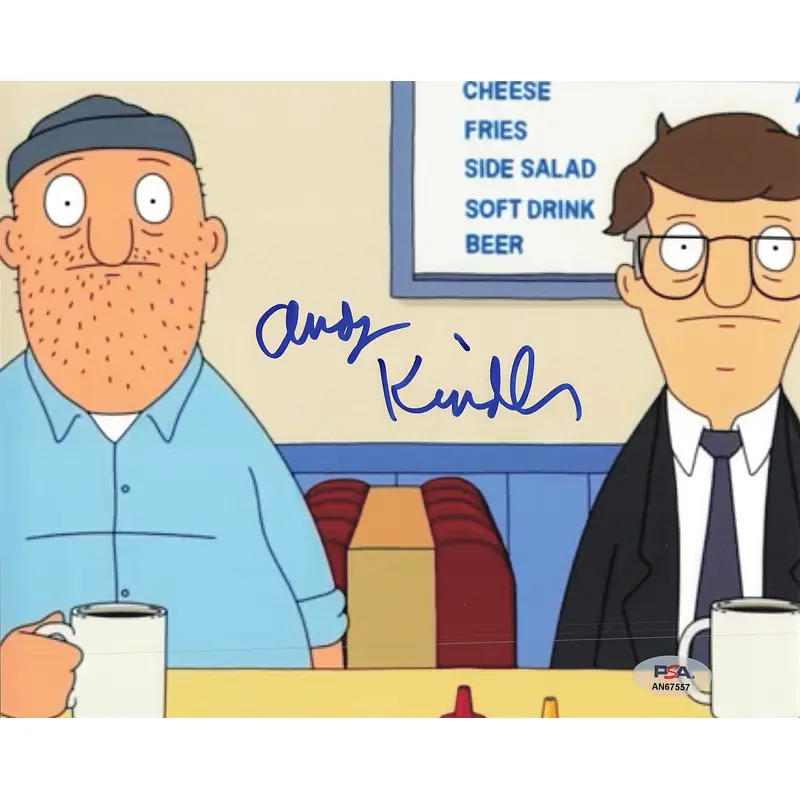 Andy Kindler signed 8x10 photo PSA/DNA Autographed Actor Bob's Burgers