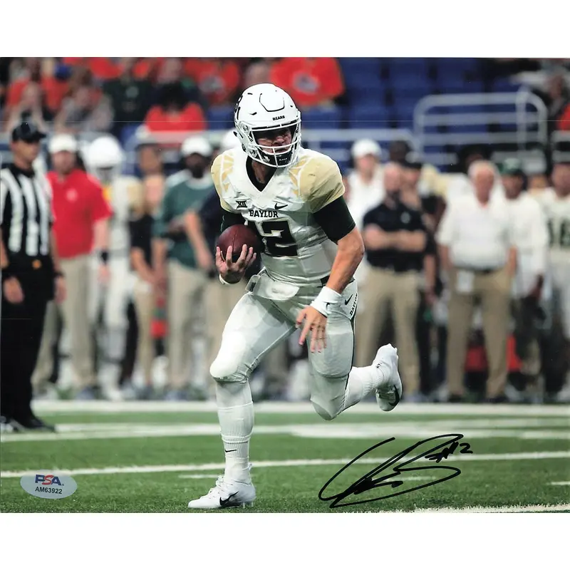 Charles Brewer signed 8x10 photo PSA/DNA Baylor Autographed