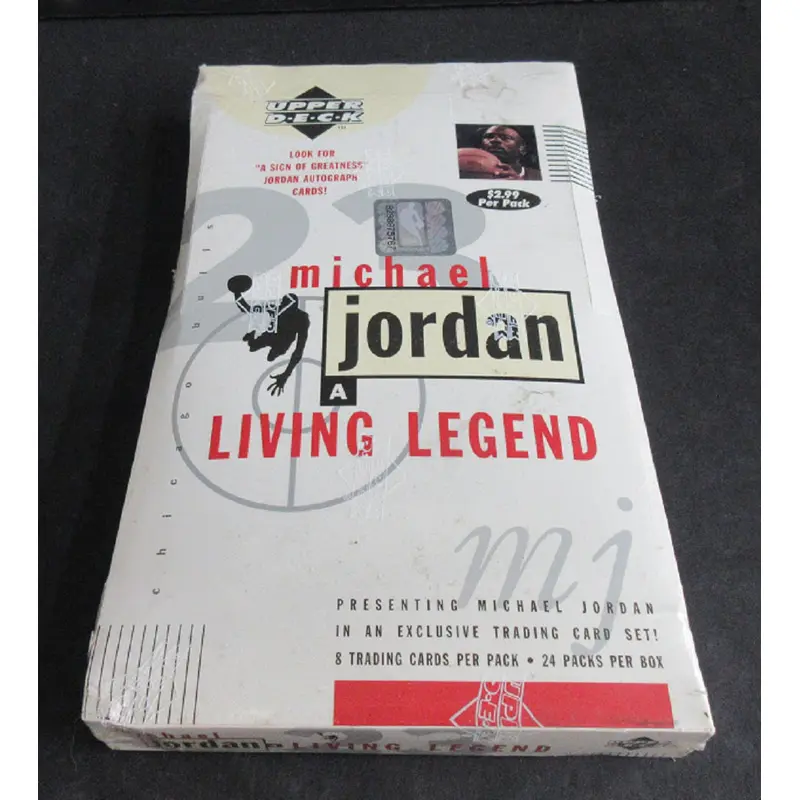 1998 Upper Deck Basketball Michael Jordan Living Legend Box (Retail)