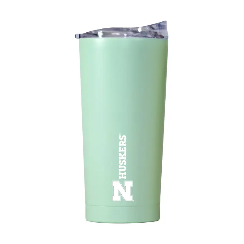 Nebraska 20oz Vertical Powder Coat Tumbler