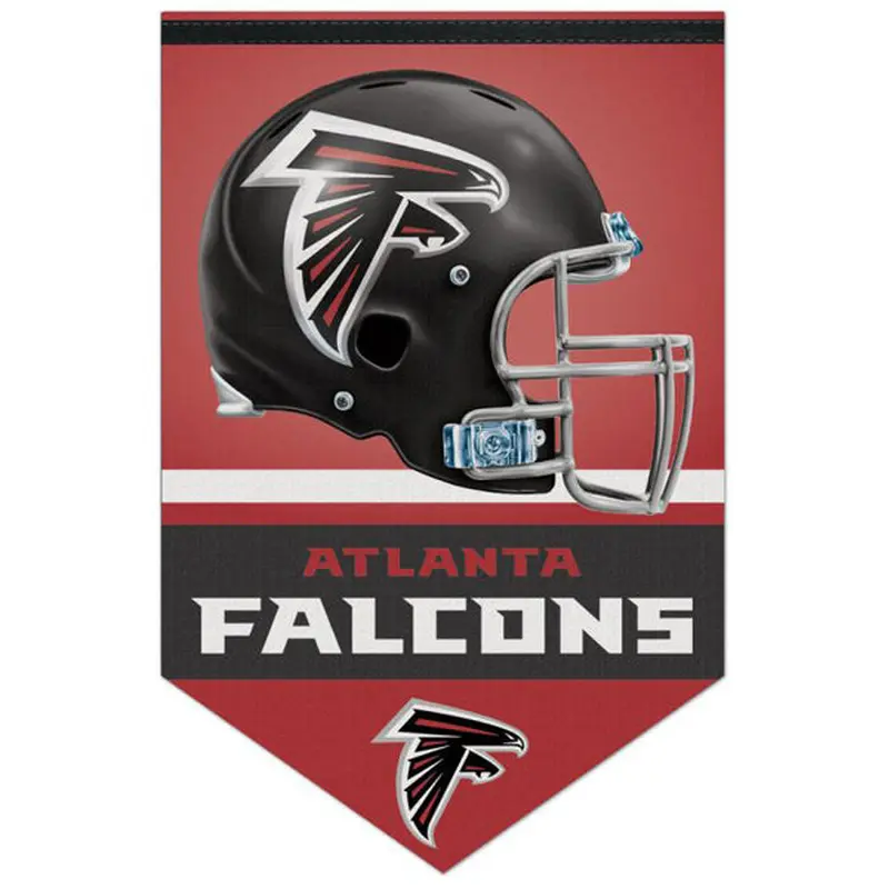 Atlanta Falcons Official NFL Football Team Premium 17x26 Felt Banner - Wincraft Inc.