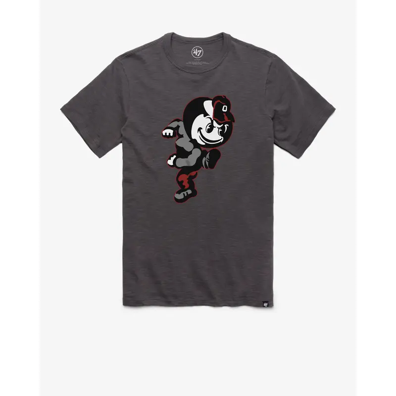 OHIO STATE BUCKEYES VINTAGE GRIT '47 SCRUM TEE