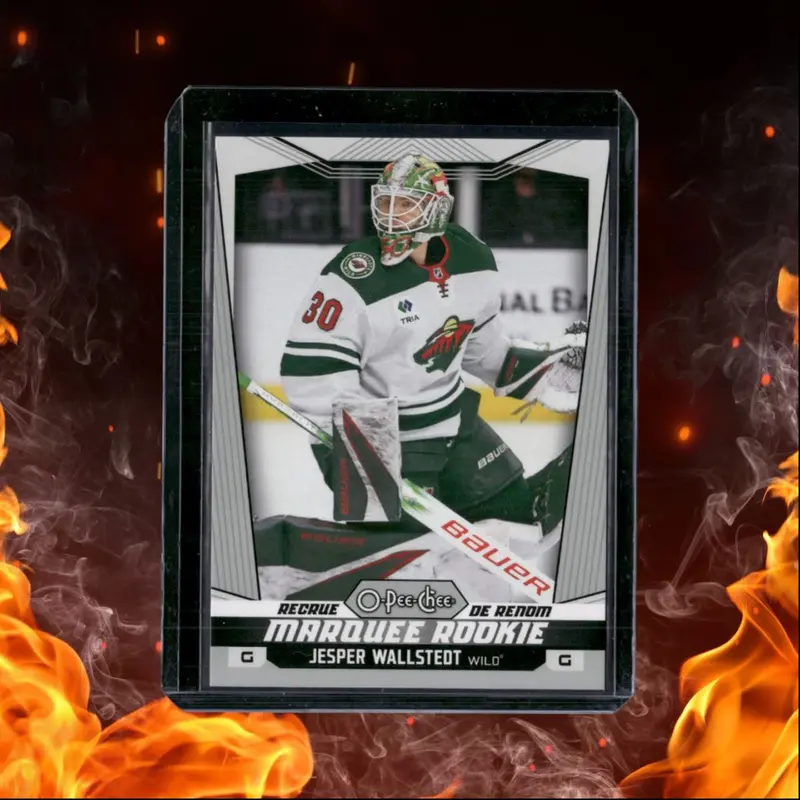 2024-25 O-Pee-Chee Jesper Wallstedt Marquee (C) Rookie #541