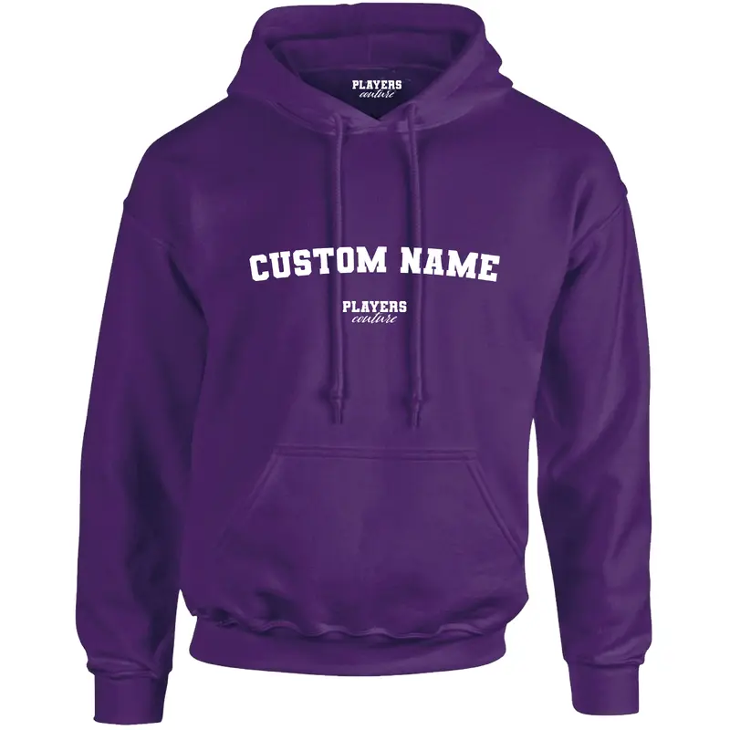 Purple Custom Great Value Players Couture Men's Basic Hoodie