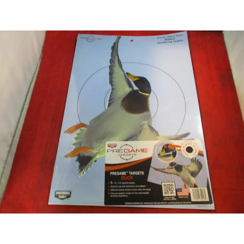 Birchwood Casey PreGame Splattering Targets - Mallard - 8 Pack