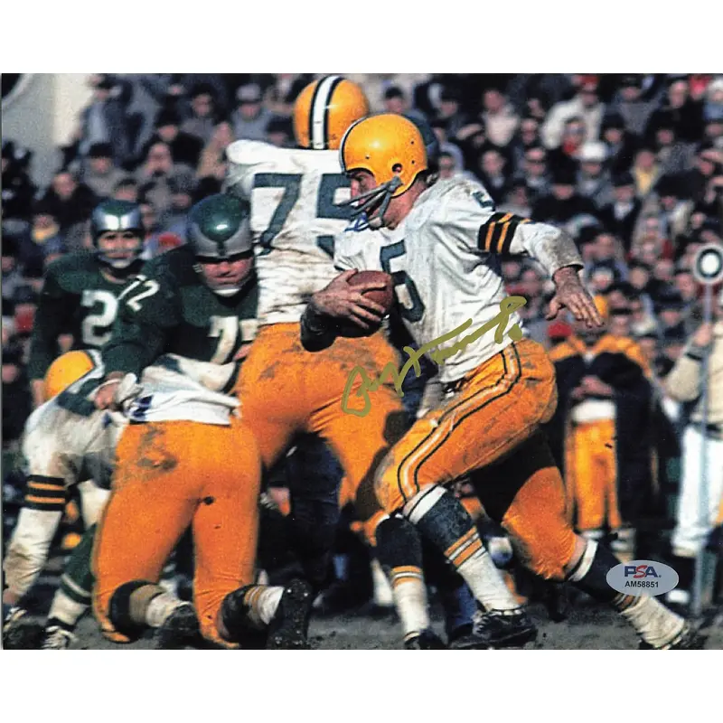 Paul Hornung signed 8x10 photo PSA Green Bay Packers Autographed
