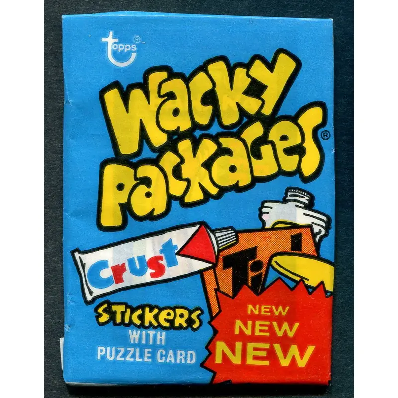 1974 Topps Wacky Packages Unopened Series 7 Wax Pack