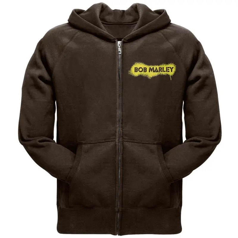 Bob Marley - Spray Zip Hoodie