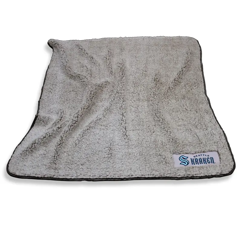 Seattle Kraken Black Frosty Fleece