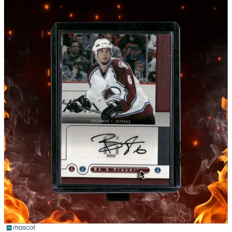 2005-06 Upper Deck Be a Player Signature Bob Boughner Auto #BO