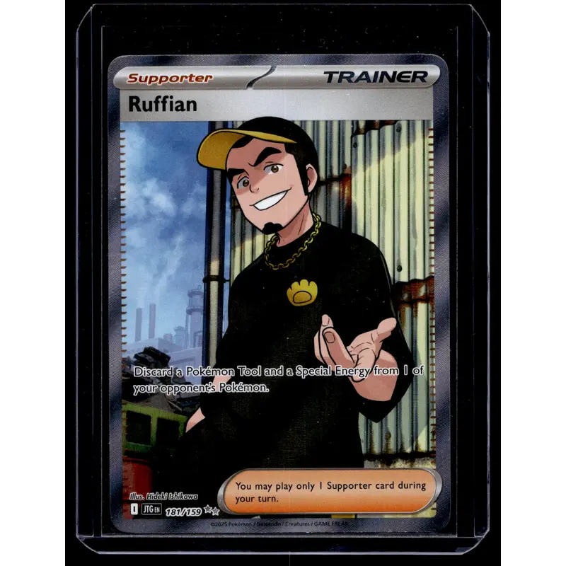 2025 Pokemon - Scarlet & Violet - Journey Together - Ultra Rare - Ruffian #181