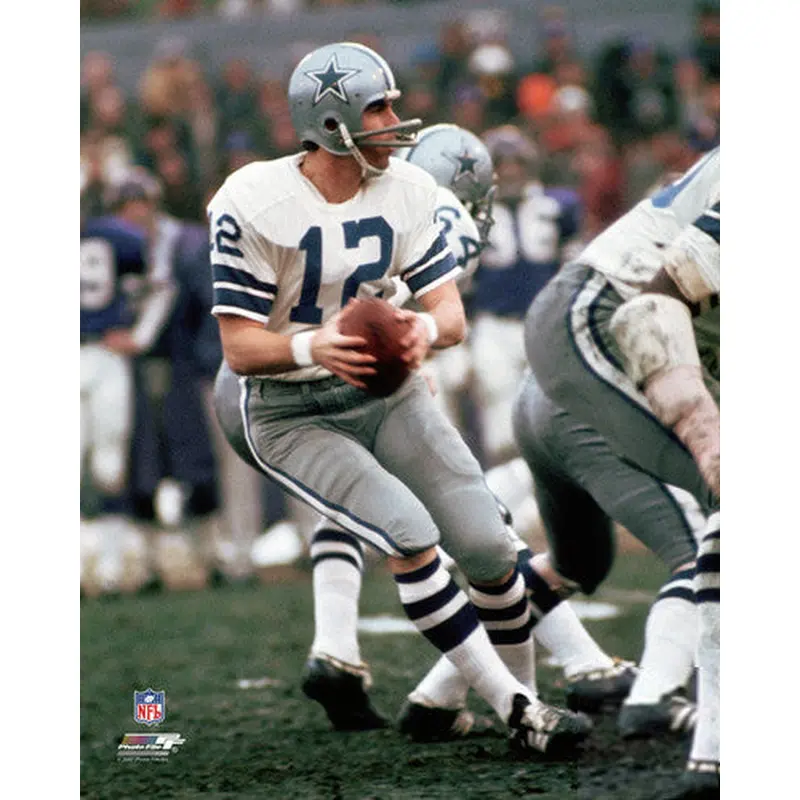 Roger Staubach "Drop Back Classic" (1973) Dallas Cowboys Premium Poster - Photofile