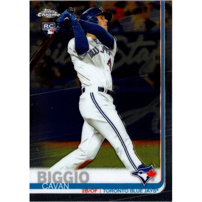 2019 Topps Chrome Update Edition Cavan Biggio #42 Rookie