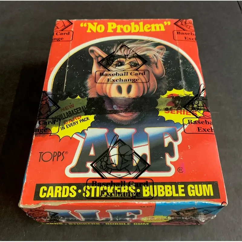 1988 Topps ALF Series 2 Unopened Wax Box (X-Out) (BBCE)