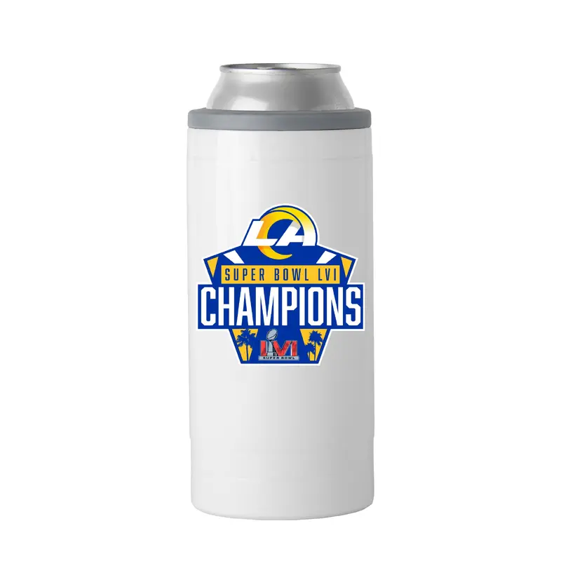 LA Rams 12oz SB Champions Slim Can Coolie