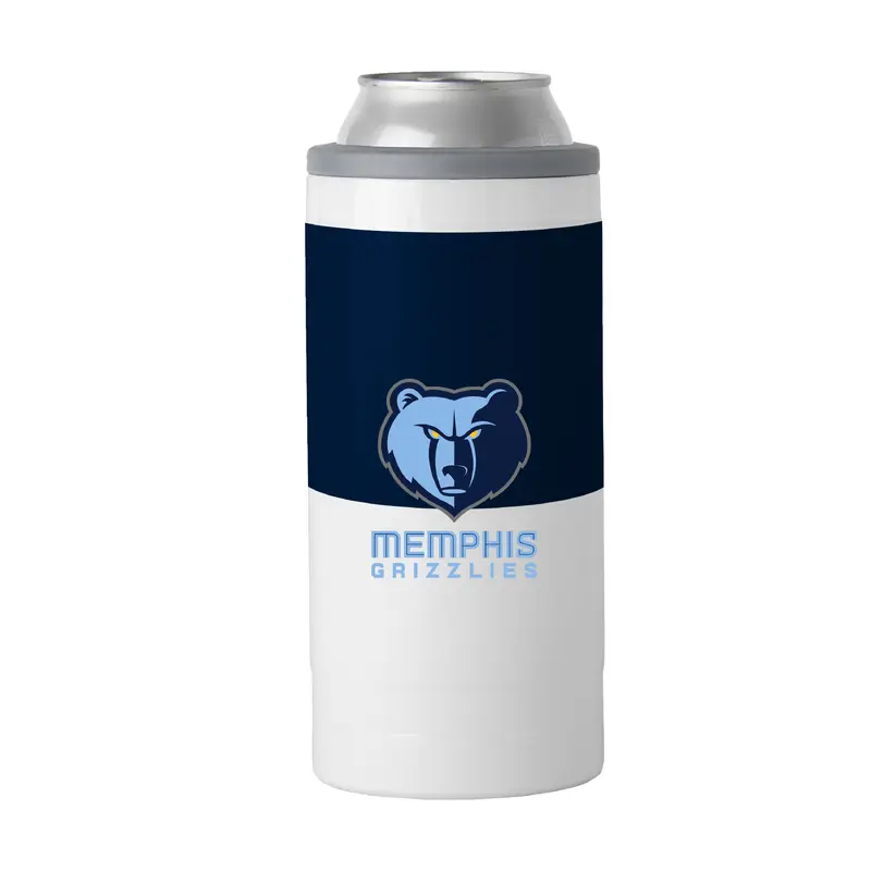Memphis Grizzlies 12oz Colorblock Slim Can Coolie