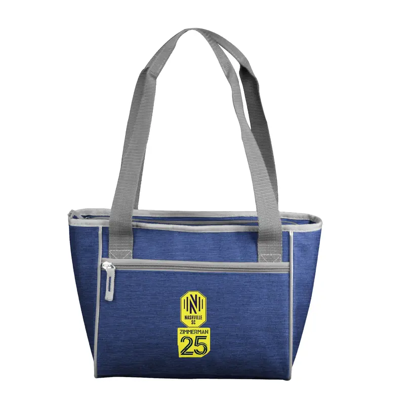 Nashville SC Walker Zimmerman 16 Can Cooler Tote