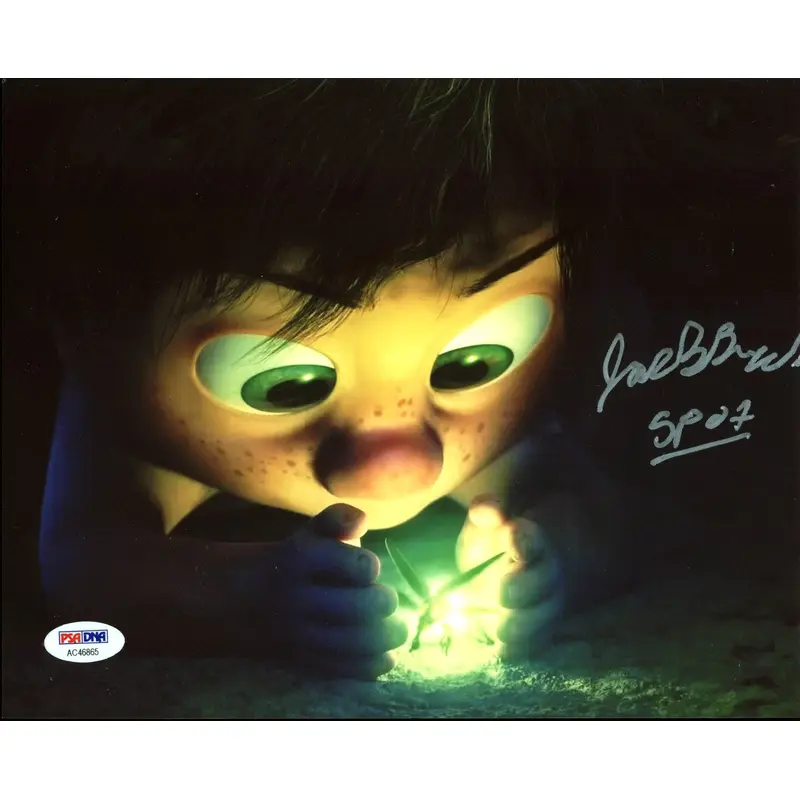Jack Bright The Good Dinosaur "Spot" Authentic Signed 8X10 Photo PSA/DNA AC46865