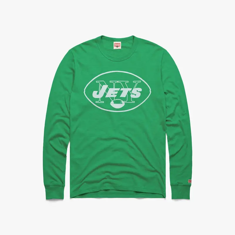 New York Jets Alt Logo '64 Long Sleeve Tee