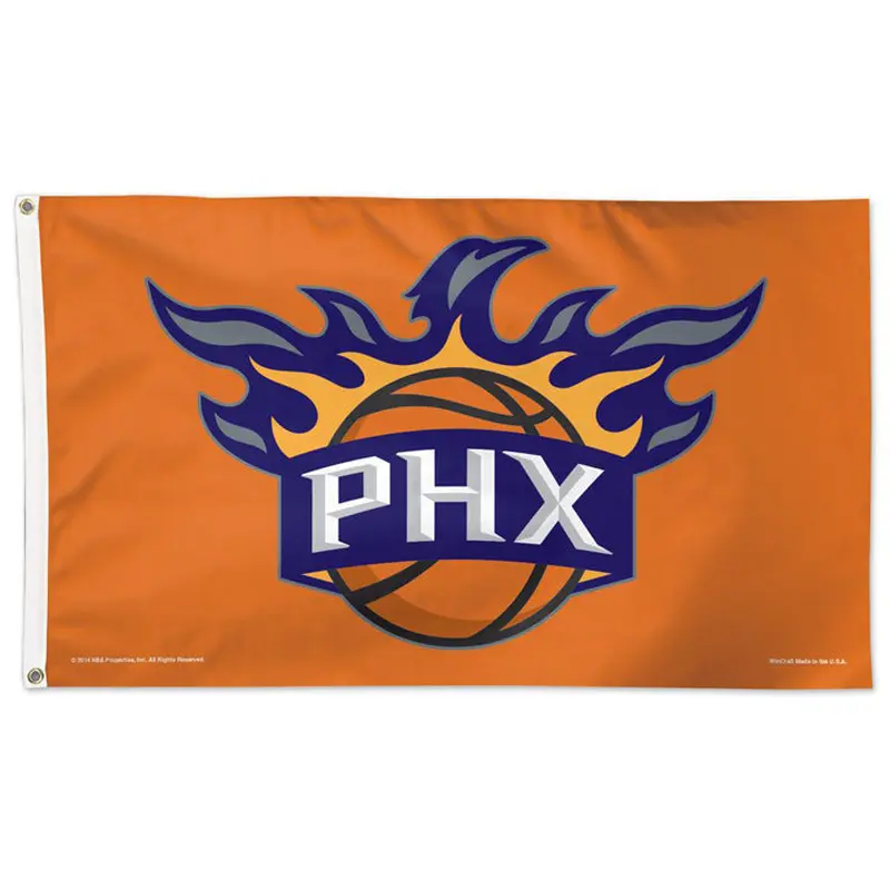 Phoenix Suns NBA Basketball Official 3'x5' Deluxe-Edition Team Flag - Wincraft Inc.