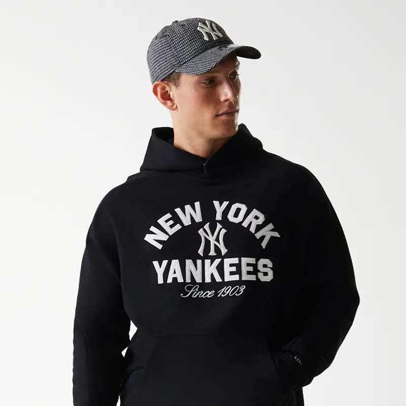 New Era - MLB HERITAGE OS HOODIE - New York Yankees - Black