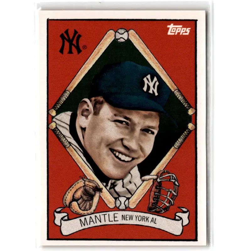 2008 Topps Trading Card History Mickey Mantle #TCH7