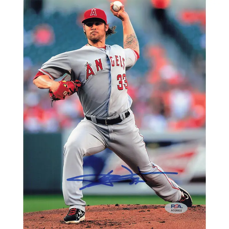 C.J. Wilson signed 8x10 photo PSA/DNA Los Angeles Angels of Anaheim Autographed