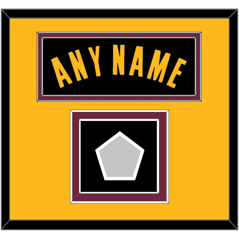 Cleveland Name & Champions Patch - Black Pride (2015-2017) - Double Mat 4
