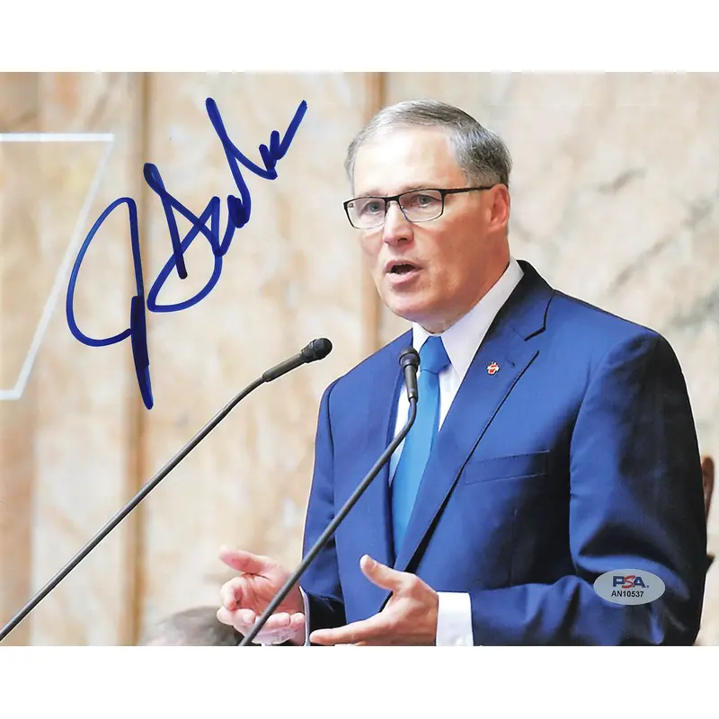 Jay Inslee signed 8x10 photo PSA/DNA Autographed