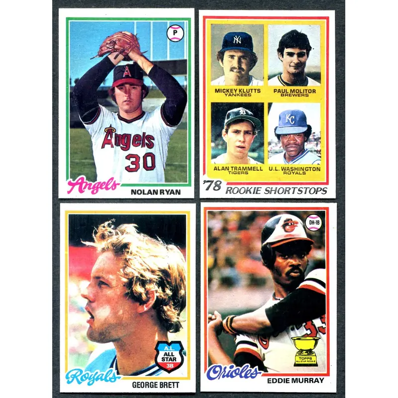 1978 Topps Baseball Complete Set EX EX/MT (726) (24-602)