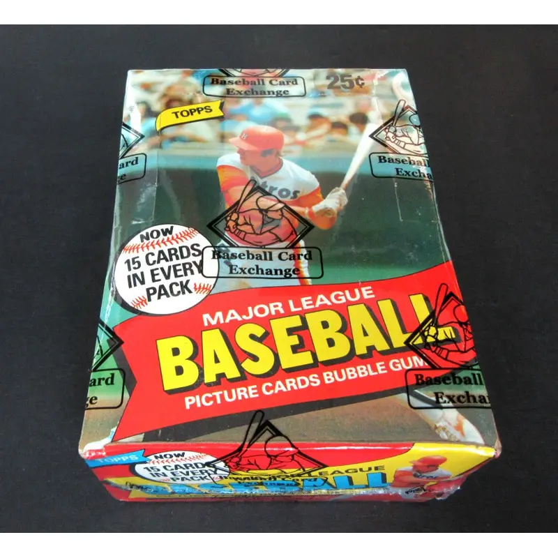 1980 Topps Baseball Unopened Wax Box