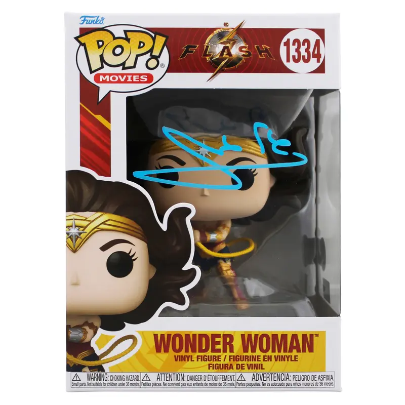 Gal Gadot Authentic Signed Wonder Woman #1334 Funko Pop Vinyl Figure BAS