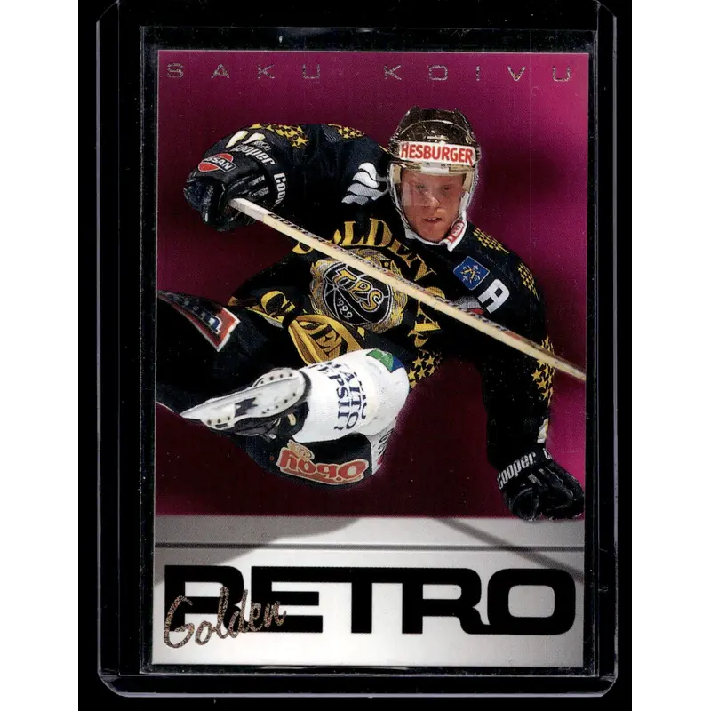 1996-97 Sisu Laser Retro Pink - Saku Koivu